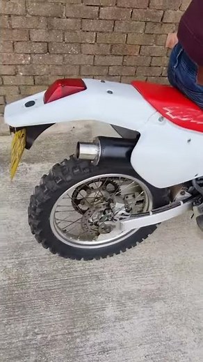 Honda xr 250 kick start