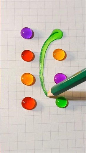 Fun Colors Water Drop 🔴🟡 #shorts #art #colors #funny #mixing #games #satisfying