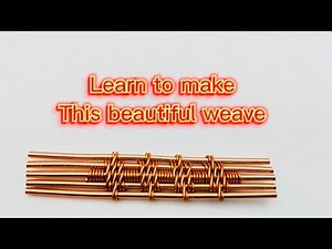 Wire wrapping for beginners/ wire wrapping techniques/ wire art / wire jewelry