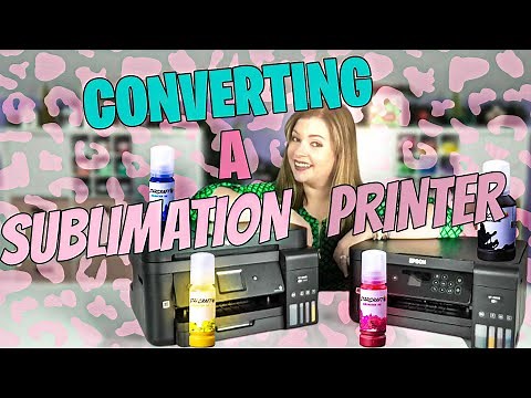 How to Convert an Epson Ecotank Printer For Sublimation | Epson Sublimation Printer for Beginners