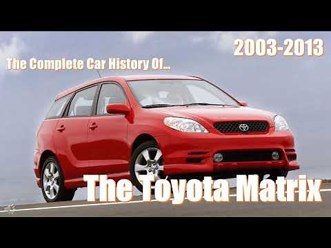 Car History - Toyota Matrix 2003-2013