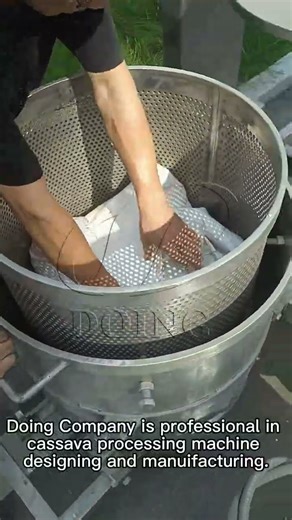 Hydraulic Press---Garri/Flour Dewatering Machine for Cassava Processing