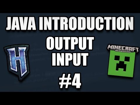 Hytale & Minecraft Modding Java Introduction (2026) #4: Input & Output