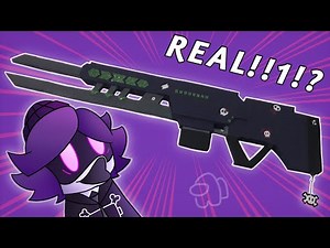 I Made Uzi's Railgun (100% REAL!!1!?) [Murder Drones]