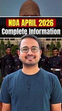NDA April 2026 Complete Information