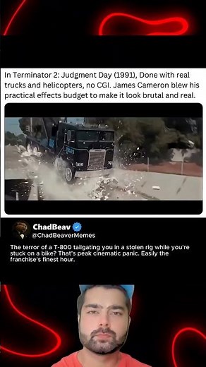 Terminator 2 Used Real Trucks and Helicopters — No CGI In This Epic Scene