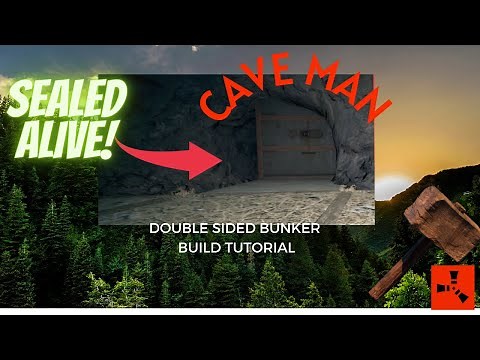 I Sealed BOTH Sides - Rust Cave Base Roof Bunkers - 2022 BUILD TUTORIAL