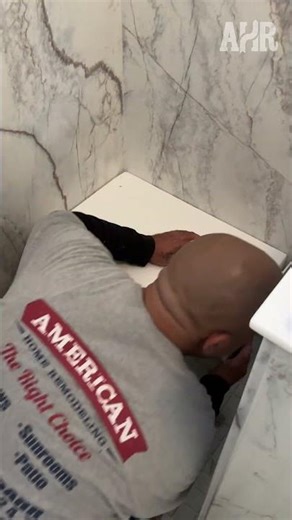 Bench Seat Installation for Composite Shower Timelapse