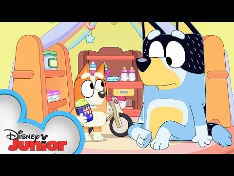 Bluey Season 3 Episode 50 "Surprise" Episode Clip | @disneyjr