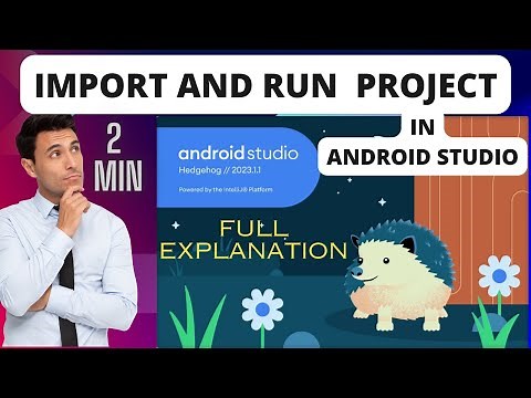 How to import and Run App Project in Android Studio | Android Studio Tutorial | College Coders |