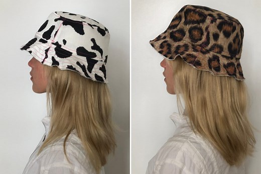 DIY Reversible Bucket Hat Tutorial   Free Pattern
