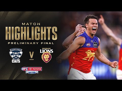 Geelong Cats v Brisbane Lions Highlights | Preliminary Final, 2024 | AFL
