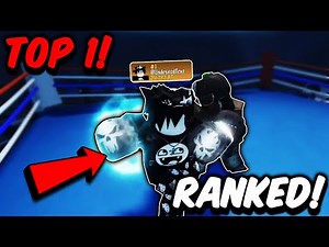 I BECAME THE #1 PLAYER IN UNTITLED BOXING GAME! (UNTITLED BOXING GAME)