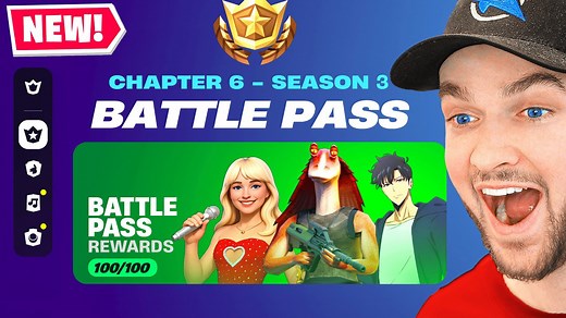 NEW Fortnite CH6 Season 3 BATTLE PASS!