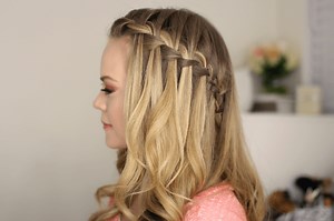 How to do a Waterfall Braid