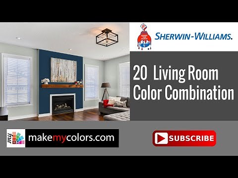 20 Living Room Color Combinations with Sherwin-Williams Paints Color Codes | Elevate Your Space