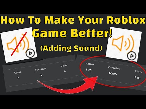 How to Add Audio/Music to Your Roblox Game!