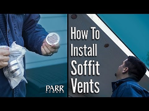 DIY - Installing Soffit Vents