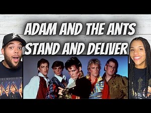 UHH..| FIRST TIME HEARING Adam & The Ants - Stand And Deliver REACTION
