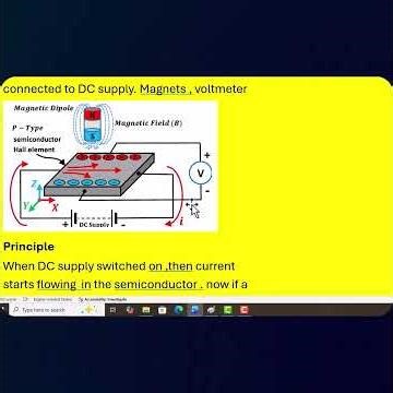 HALL EFFECT SENSOR #electricalengineering