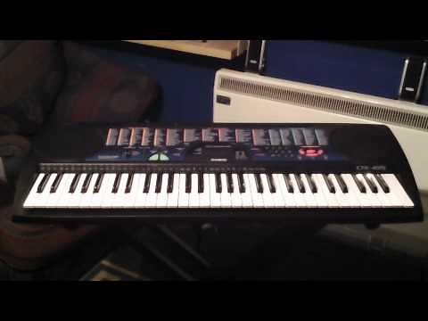 Casio CTK-495 Keyboard 100 Demonstration Songs Part 4/5 Songs 061 to 080