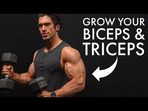 GROW YOUR ARMS WITH ONLY DUMBBELLS (Biceps & Triceps)