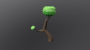 Tree3Low-Poly Stylized Tree - 3D model by Dominika (@nikasz)