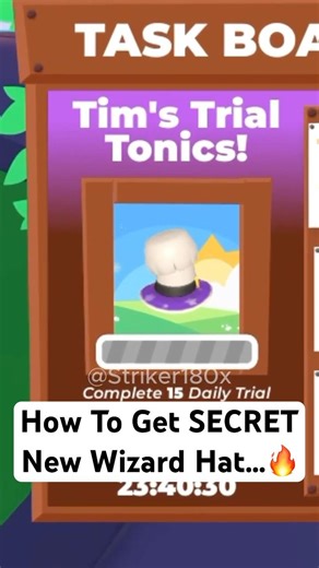 How To Get New SECRET Wizard Hat in Adopt Me...🔥#roblox #adoptme