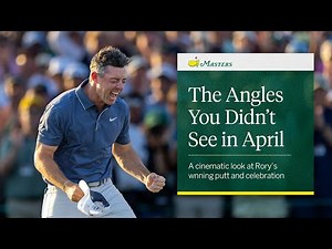 Rory McIlroy's Winning Putt and Celebration | 2025 Masters