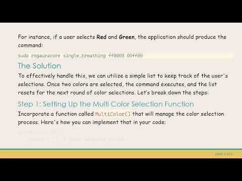 Mastering Multiple Options in Tkinter