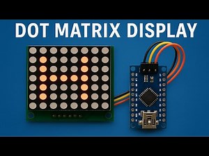 Getting Started with a Dot Matrix Display || EmbeddedBrew || 2025