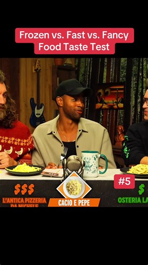 Frozen vs. Fast vs. Fancy Food Taste Test#grozenvsfast #fancyfood #fyp