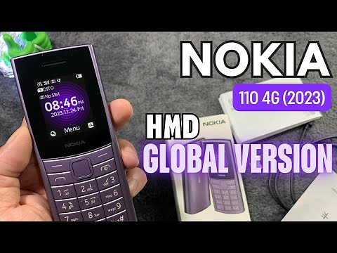 NOKIA 110 4G| 2023 HMD Global version unboxing! #nokia #unboxing