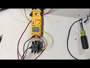 Diagnosing a bad 24 volt contactor