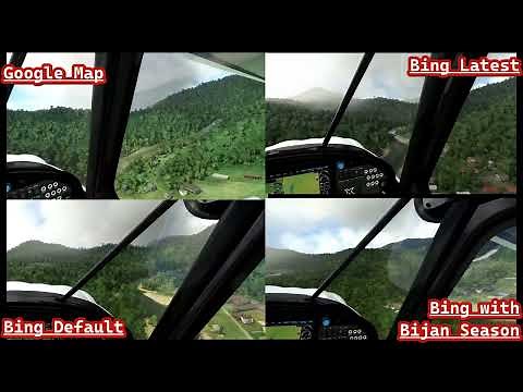 REVIEW BATTLE OF THE MAPS! MSFS 2020 Map Enhancement Mod Virtual Reality Flight