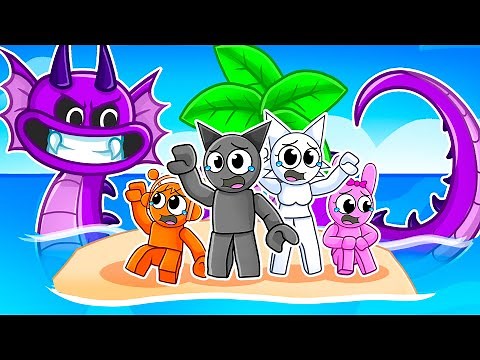 Surviving on SPRUNKI ISLAND in Roblox!