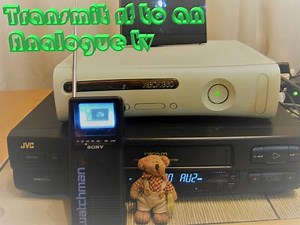 How to transmit a Tv signal to an analogue Tv