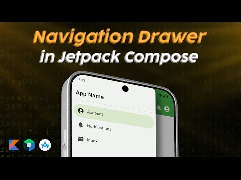 Navigation Drawer in Jetpack Compose Full Tutorial