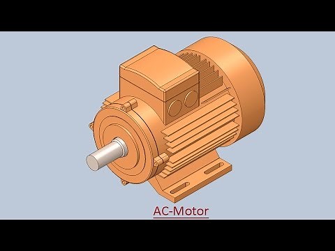 AC-Motor || SolidWorks Tutorial