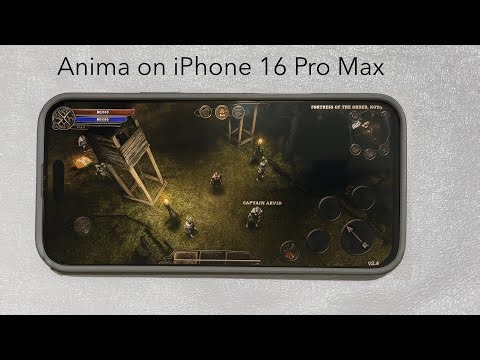 AnimA: ARPG gameplay on iOS