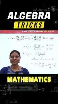 Algebra Trick⚡99% Students Don’t Know | Solve in Seconds! #algebratricks