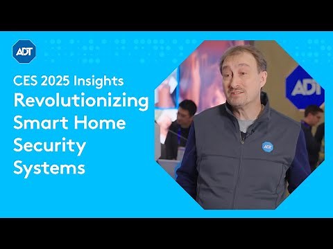 How ADT is Revolutionizing Smart Home Security | CES 2025 Exclusive Insights