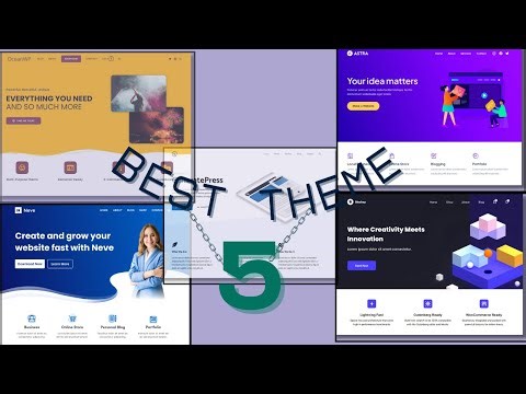 “Top 5 Free WordPress Themes for Beginners 2025”