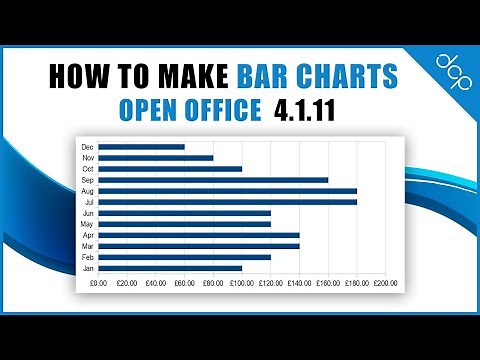 Calc Bar Charts Tutorial | How to make bar charts in OpenOffice Calc | Spreadsheet Bar Charts