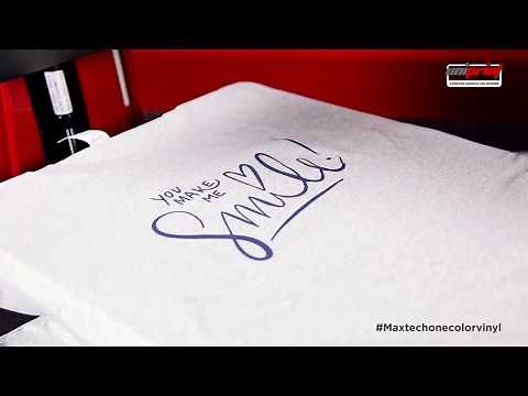 T-Shirt Printing using Heat Transfer Vinyl