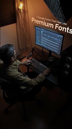 3 Free Google Fonts That Look Premium #googlefonts #freefonts