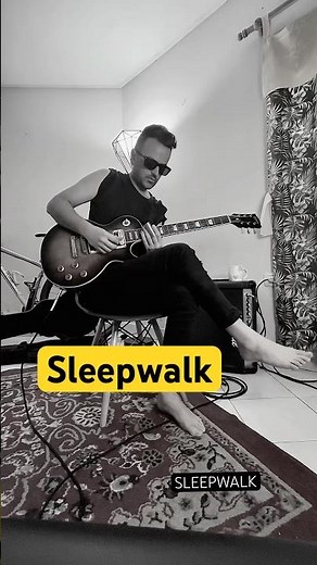 Sleepwalk - Guitar cover - slide guitar #guitar