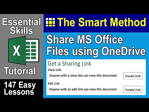 8-6: OneDrive, Share Microsoft Office Files as Read Only or Read/Write