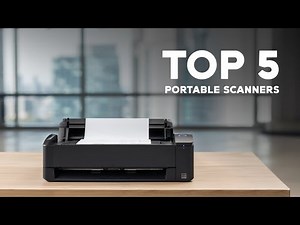 Top 5 Portable Scanners You Can Buy of 2026 | Best Portable Scanners Reviewed!