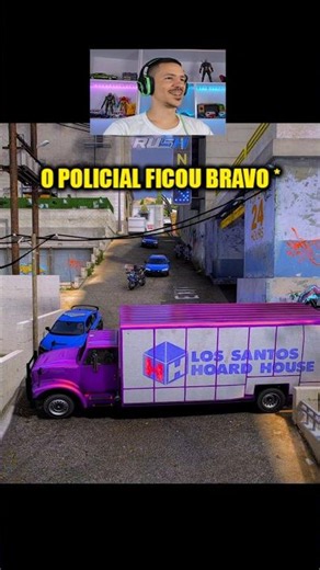 It's incredible how he helped the police officer's friend in this insane GTA RP escape #shorts #v...